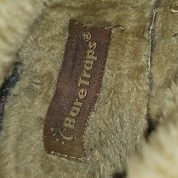 BareTraps Legend Booties Ankle Boot Brown Suede Leather Side Zipper Faux Fur 11M - Picture 13 of 16